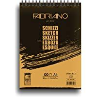 Fabriano 8001348169406 Cuaderno con espiral A4 bosquejo blanco
