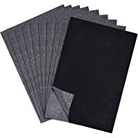 60 Hojas Papel Transfer de Carb&oacute;n Papel de Calco para Madera, Papel, Lienzo (8.5 por 11 Pulgadas)