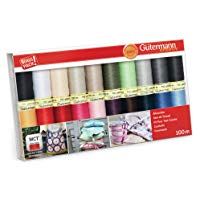 Gutermann Juego de hilos: coser 20 unidades, surtido, 100 m