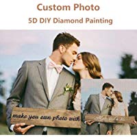 Personalizado personalizado diy 5d diamond pintura por n&uacute;mero kits completo taladro bordado pinturas cuadros artes artesanales para el hogar decoraci&oacute;n de la pared