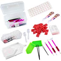 5D DIY Herramienta de Pintura de Diamantes- Punto de Cruz Herramientas Kit manicura francesa kit Completo Pluma de Punto de Diamante, y de Diamantes Para Artesan&iacute;a de Arte
