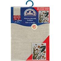DMC Aida Lino Ricamo Tessuto 14 Count 20"X 30"-Beige