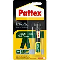Pattex Pegamento para textil, transparente, resiste a lavados y planchados, 20gr