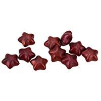 TiooDre 100 Cuentas de lacre Octagon Piezas Sticks con 2 piezas de t&Atilde;&copy; Velas y 1 pieza de fusi&Atilde;&sup3;n de la cera de la cuchara por del sello de lacre (rojo)