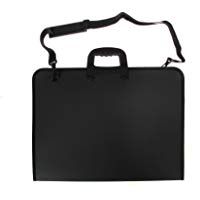 Artcare 15223310 - Malet&iacute;n, 46,5 x 3 x 35,5 cm, tama&ntilde;o A3, Material sint&eacute;tico, Color Negro