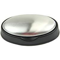 WOVELOT Removedor de Olor oler Olor de eliminacion e Mano de jabon de Acero Inoxidable Soporte Incluido (88mm x 46mm x 19mm)