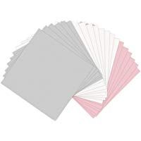 Sizzix Papel Hojas de Piel (Mediante (20&nbsp;Hojas, Pastel