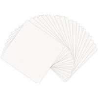Sizzix Papel Piel Hojas DE 15,2&nbsp;cm Blanco (15,2&nbsp;cm, 20&nbsp;Hojas