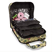 Sewing Accessories Case, Knitting and Craft Organiser Storage Bag in Paris Print by Roo Beauty