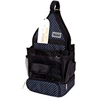 Papermania Regaliz Dot Mini Craft Tote, Black