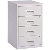Mueble archivador Rang con 4 cajones gris