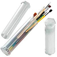 Takestop&reg; Tubo Puerta Pinceles portapennelli extensible pl&aacute;stico 260&nbsp;&ndash;&nbsp;460&nbsp;mm cierre roscada telesc&oacute;pico bol&iacute;grafos l&aacute;pices escuela oficina
