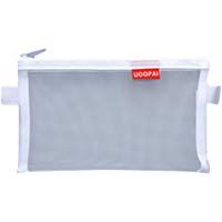 A45 Simple Nylon Transparent Mesh Pencil Bag Storage Bag Student Examination Portable Pencil Case