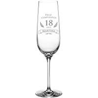 AMAVEL &ndash; Sektglas mit Gravur Zum Geburtstag &ndash; Personalisiert &ndash; Parent &ndash; ES