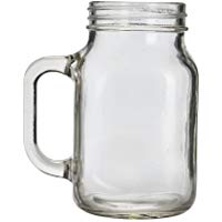 Nextday Catering Equipment Supplies mas680&nbsp;Mason Jar, cristal, 68&nbsp;cl/24&nbsp;oz (Pack de 6)