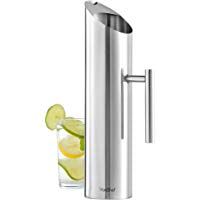 Vonshef - Jarra para agua vonshef &ndash; acero inoxidable 1.7 lt/jarra de agua de 3 pintas/jarra de agua con protector de hielo &hellip;