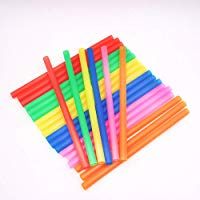 Ogquaton Variedad de paletas Smoothie Jumbo Bright Colors, Paquete de 100 Piezas
