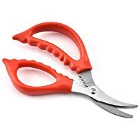 Ogquaton 1 UNIDS Multifunci&oacute;n Langosta Cizalla Camar&oacute;n Pelar Mariscos Mariscos Cangrejo C&aacute;scara Tijera Comida de Hueso de Pollo Tijera Suministros de Cocina