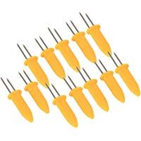 12PCS BBQ Ma&iacute;z Titulares Vintage Frutas Seguras de Frutas y Verduras para Partido y Celebridad Socialme-EU