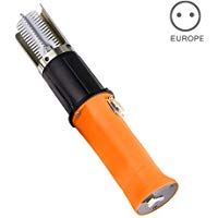 Abboard - 1 descalcificador el&eacute;ctrico Recargable para Piel de Peces, escamador el&eacute;ctrico de Pescado para Pescar, Limpiador, descalcificador, Resistente al Agua