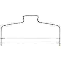 joyliveCY tartas de corte cortador de nivelador, ajustable, acero inoxidable de alambre para cortar alambre de doble l&iacute;nea