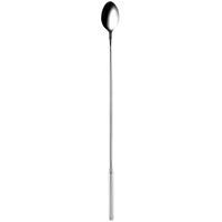 1 Unids Acero Inoxidable Cuchara de Mezcla Profesional C&oacute;ctel Teardrop Shaker Bar Cucharas con Mango Largo Liso