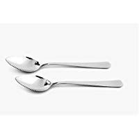 Weis Karl amp; CIE. GmbH Pomelo cucharas Set, Acero Inoxidable, Plata, 16&nbsp;x 3&nbsp;x 2&nbsp;cm