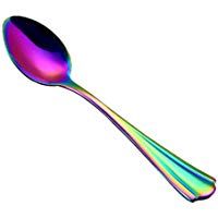 Cuchara de acero inoxidable, Hunpta 1 paquete de cucharas creativas de acero inoxidable con mango de cuchilla, utensilios de cocina para helado