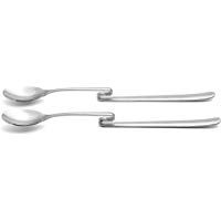 Weis 14922 - Conjunto de cucharas de Mermelada (2 Unidades, Acero Inoxidable)