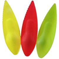 Gudelaa 3 Piezas Cuchara de pl&aacute;stico Kiwi Furit pelador Cuchara Color Aleatorio