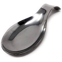 LS - Reposacucharas de Cocina - Acero Inoxidable - Plata