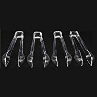 Pl&aacute;stico Transparente Pinzas de servir (cuatro en un pack)&nbsp;&ndash;&nbsp;BBQ/Fiesta/Boda (Buffet&nbsp;&ndash;&nbsp;16&nbsp;cm) Sweet Buffet/Ice Servidores