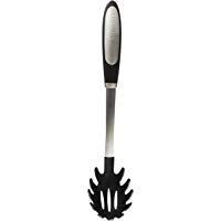 Cuisinart CTG-07-PSE Cuchara para la Pasta, Acero Inoxidable, Negro y Pleateado, 6.6 x 34.8 cm