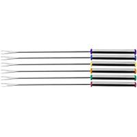 Fackelmann 48493-6 tenedores para fondue de acero inoxidable, 24 cent&iacute;metros