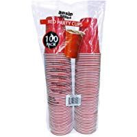 Vasos desechables de pl&aacute;stico para fiestas, 525 ml, 100 unidades