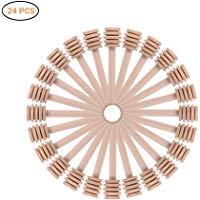 Surenhap - Cortador de miel, 24 paquetes de 3 pulgadas, mini varillas de madera de miel para dispensar tarros de miel