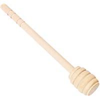 iTimo Cuchara mezcladora de Miel con Mango Largo para Tarro de Miel, Suministros de Fiesta de Madera, Varilla de Miel, 1 Pieza de Accesorios de Kithcen