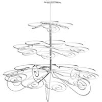 Premier Housewares Cupcake Stand, blanco