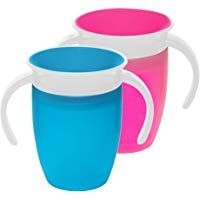 Munchkin Miracle 360 - Vaso de aprendizaje de 207&nbsp;ml, 2&nbsp;unidades.