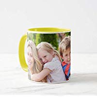 Taza Personalizada con el Interior y asa - Dis&eacute;&ntilde;alas con Fotos y Texto