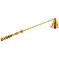ARSUK Vela Snuffer extintor de Fuego lat&oacute;n Macizo n&iacute;quel Madera Vela Herramienta para extinguir de Forma Segura Vela Snuffer Vela Accesorios
