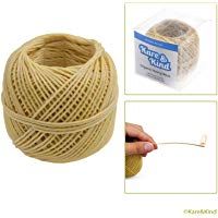 Kare y Kind mecha de c&aacute;&ntilde;amo Org&aacute;nica Bee Line hempwick 200&nbsp;pies (1.0&nbsp;mm) -100% Natural M) no algod&oacute;n, sin plomo
