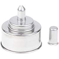 MagiDeal L&aacute;mpara De Esp&iacute;ritu De Quemador De Alcohol De Acero Inoxidable con Mecha para Qu&iacute;mica Joyer&iacute;a De Laboratorio De Biolog&iacute;a Anti-explosi&oacute;n 200ml