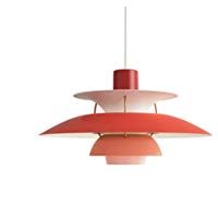 SioHopio PH5 LED L&aacute;mpara Colgante Cocina Restaurante Suspensi&oacute;n Luminaria Interior Nordic Led Ara&ntilde;a Decoraci&oacute;n para El Hogar E27 Bombilla Gradiente Colgante L&aacute;mparas 50Cm,A