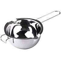 Chytaii - Cuenco, cazo para ba&ntilde;o Mar&iacute;a de acero inoxidable, bol para fundir chocolate o mantequilla, con asa, utensilio de cocina de horno, reposter&iacute;a