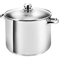 Kopf 122463 Gigant, Olla de gran capacidad, acero inoxidable, diametro 28 cm, altura 21 cm, 12.5 litros