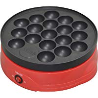 YAMAZEN el&eacute;ctrico Takoyaki cacerola pancake de Suzanne Lefebvre hkp-650&nbsp;(R)