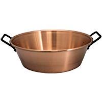 Baumalu 207032 - Caldero para Mermelada de Cobre (Especial para Gas, 9 L, 38 cm)