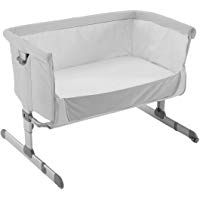 Chicco Next2me - Cuna de colecho con anclaje a cama y 6 alturas, colecci&oacute;n 2017, color gris
