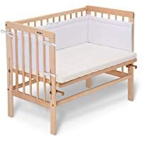 fabimax Emily&nbsp;&ndash;&nbsp;Cama Basic Natural, incluye colch&oacute;n y protector de cuna